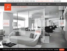 Tablet Screenshot of julienfarel.com